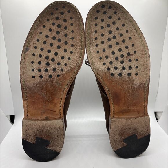 Rancourt & Co Mens Jack Spade Made USA Brown Suede Chukka Boots 11D - Picture 10 of 11